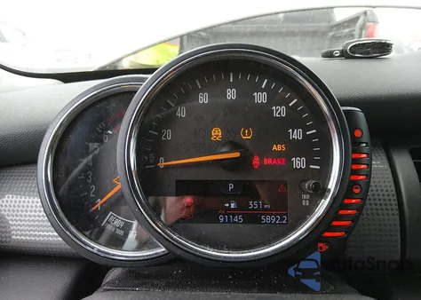 2016 Mini Hardtop Cooper из США, поврежденный, VIN WMWXU1C53G2D12389